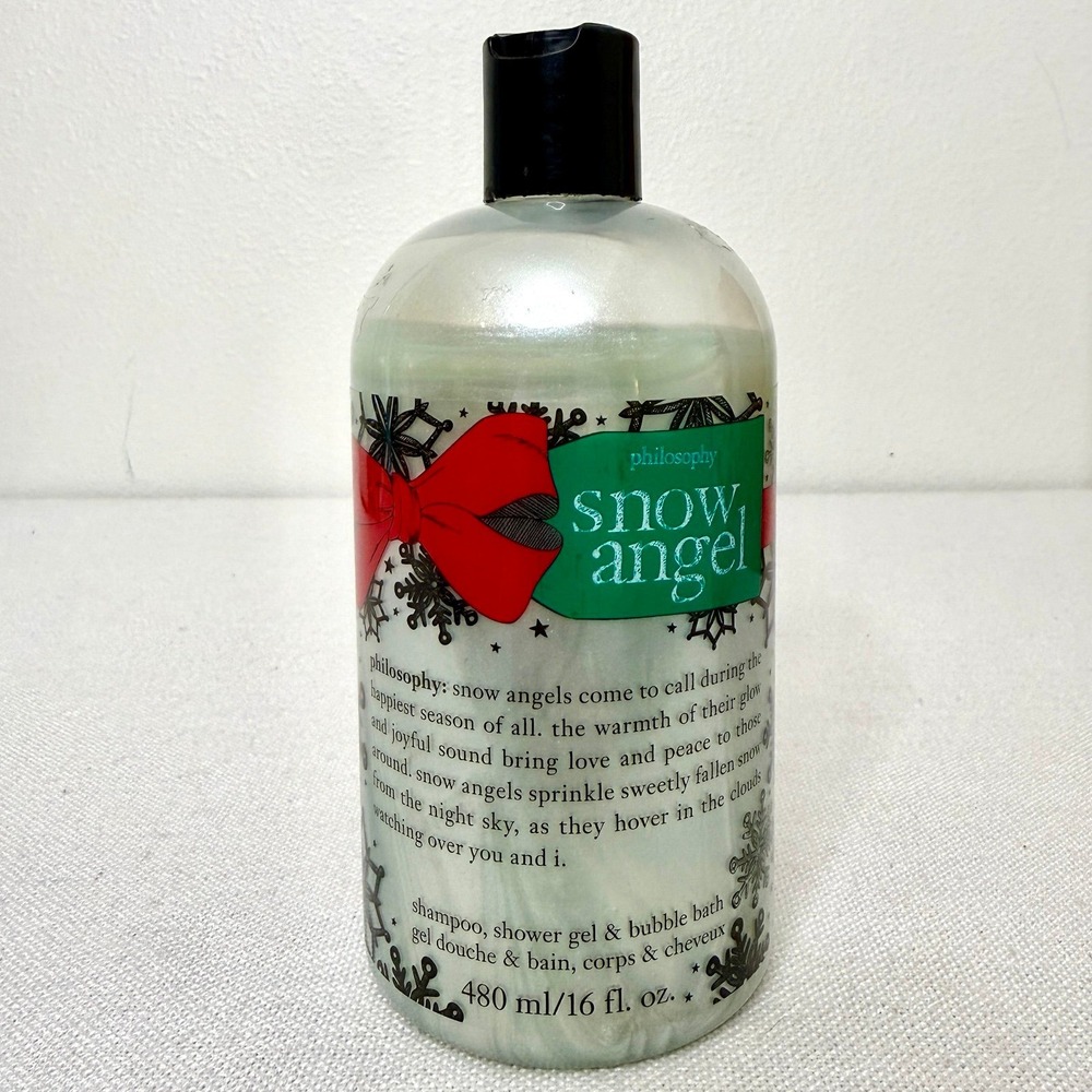 Philosophy Snow Angel Shampoo Bath And Shower Gel 16oz / 480ml New